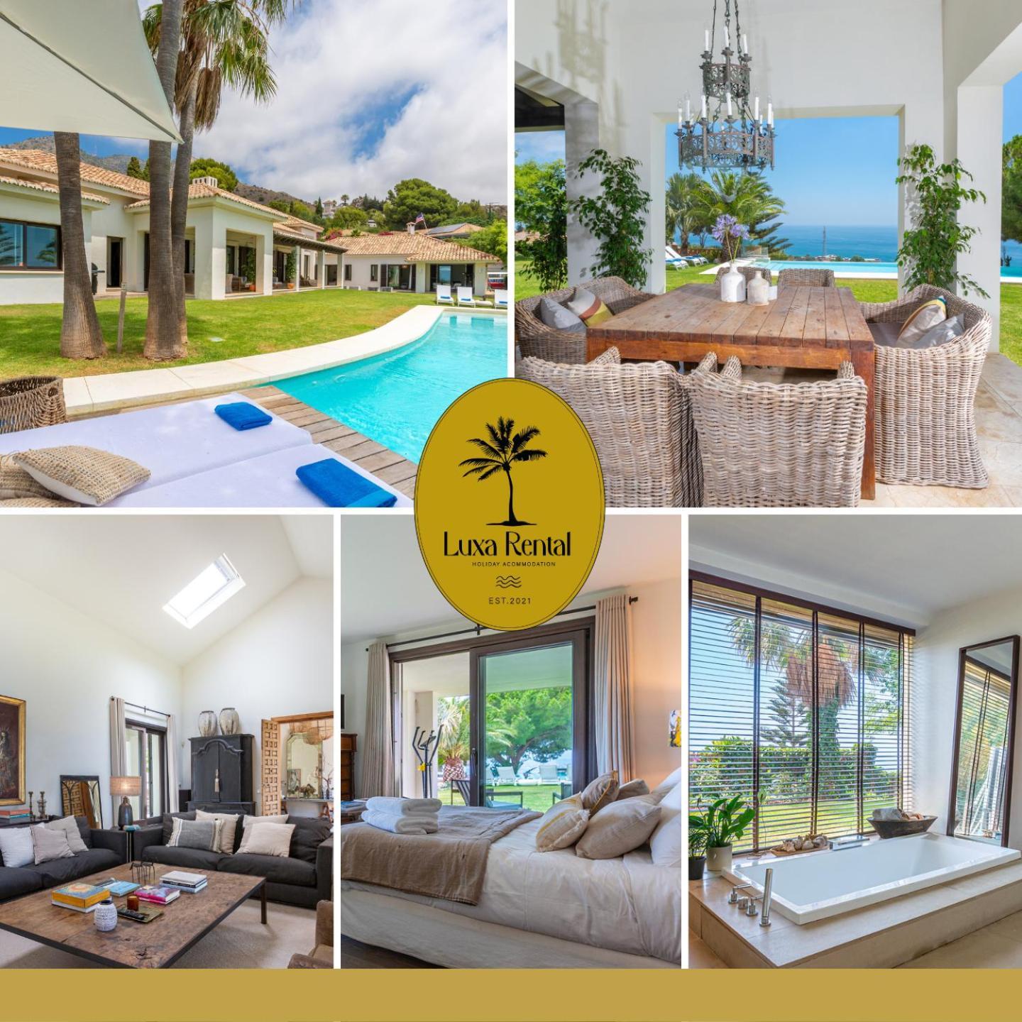 Lxr Villa With Breathtaking Views To The Mediterranean 4 Hab Torremuelle Exteriör bild